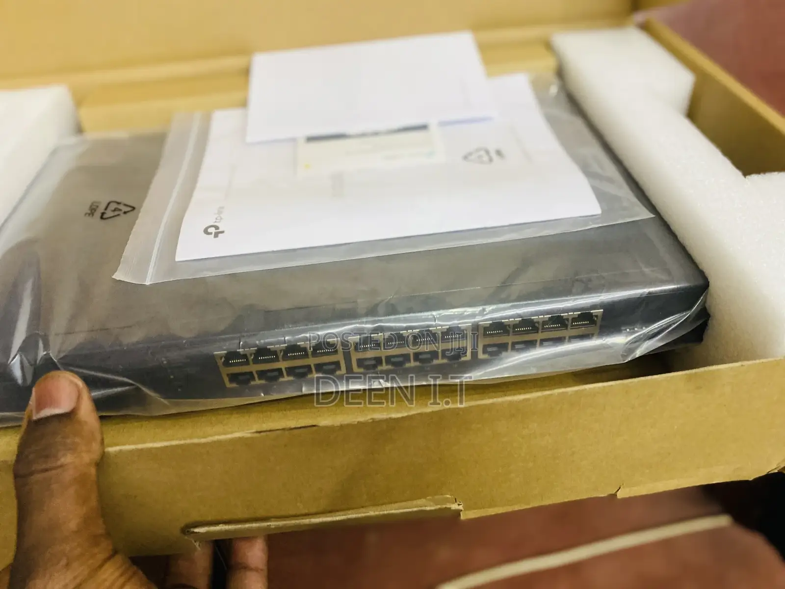 Tp-Link Jetstream 28-Port Gigabit Smart Switch With 24-Port Poe+