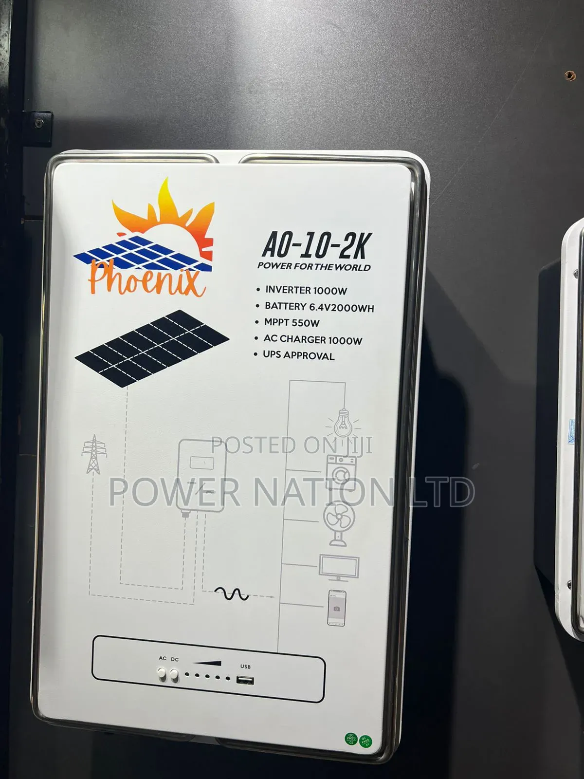1000w Phoenix All in One Solar System / 1000w Power Station/Power Bank
