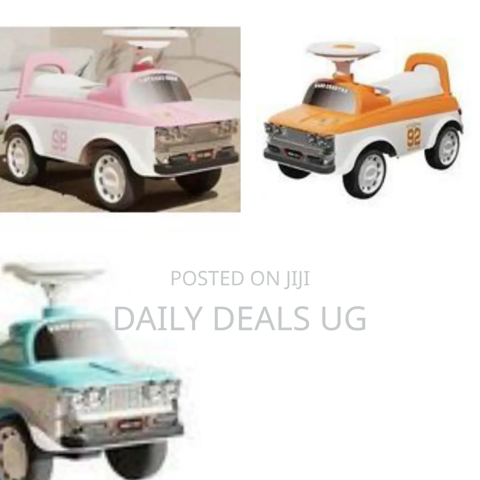 Baby Push Toy Car for Toddlers to Ride on and Steer