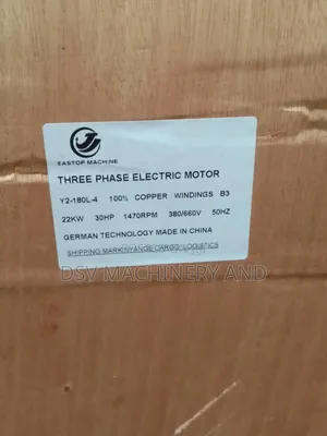 22kw 30hp Three Phase 1470rpm Normal Speed Motor