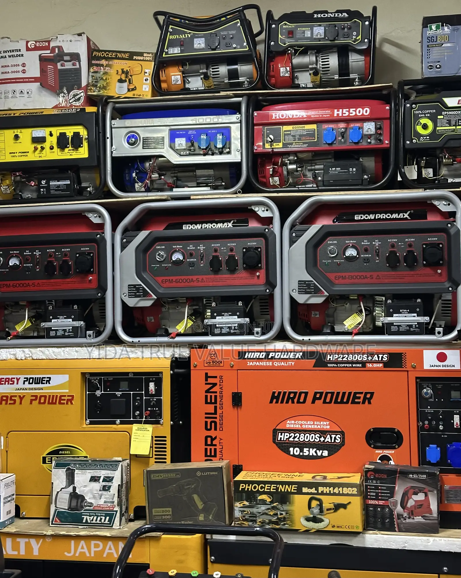 Generators All Sizes