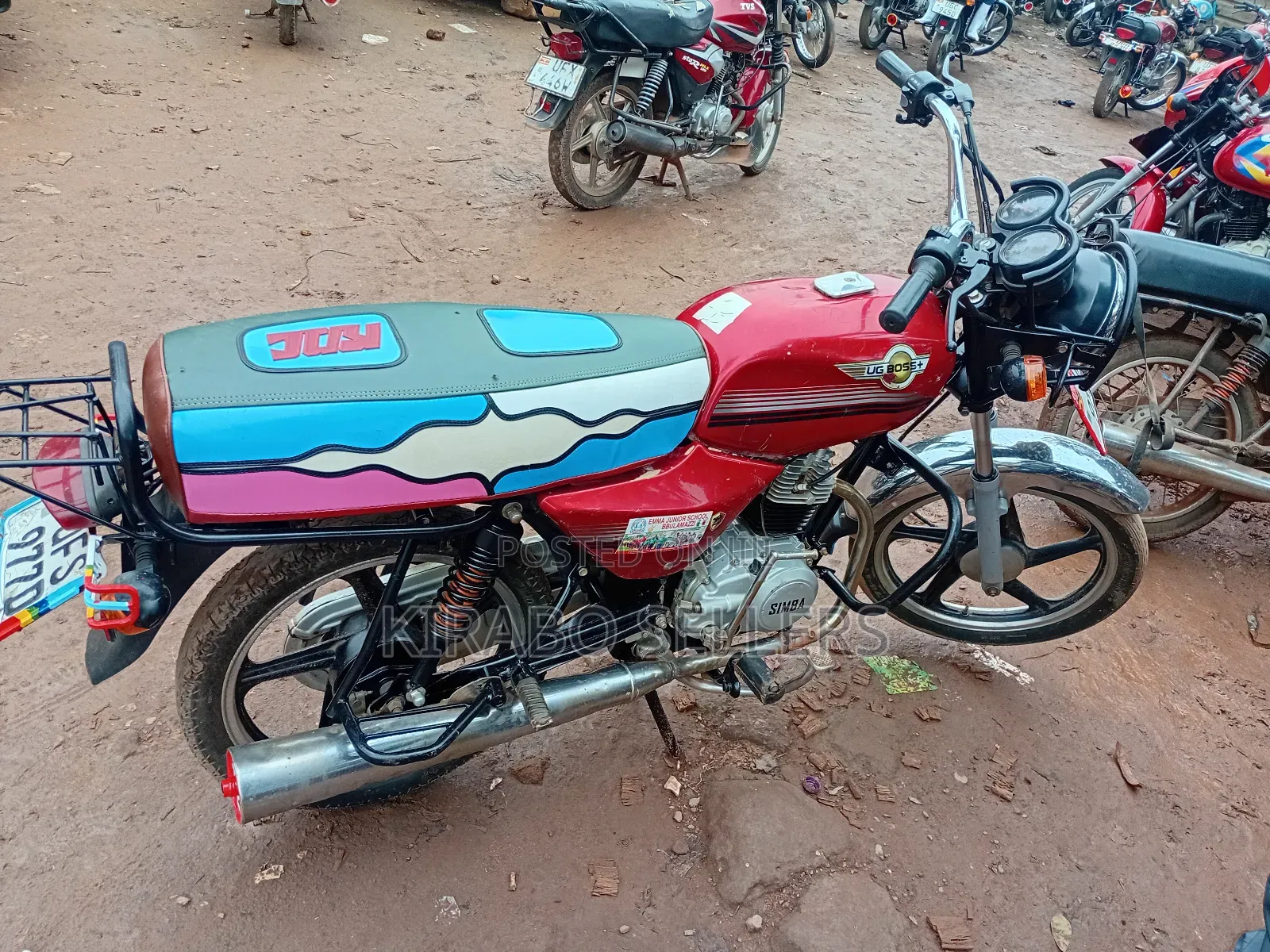 Bajaj Boxer 100 2025 Red