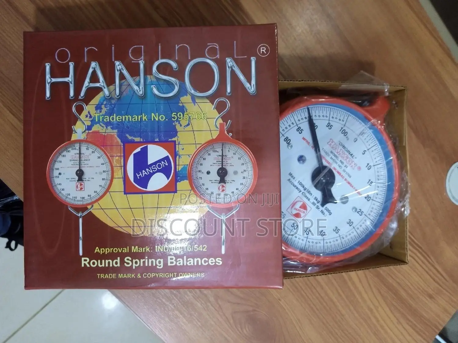 Hg 100kg Analog Hanging Weigh Scale Hanson Mechanical Weighing Scale