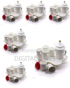 8 Piece Tea/Coffee Cups Set