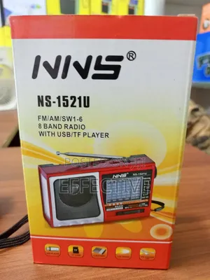 Portable Radio With a Built-in Mp3 Player.