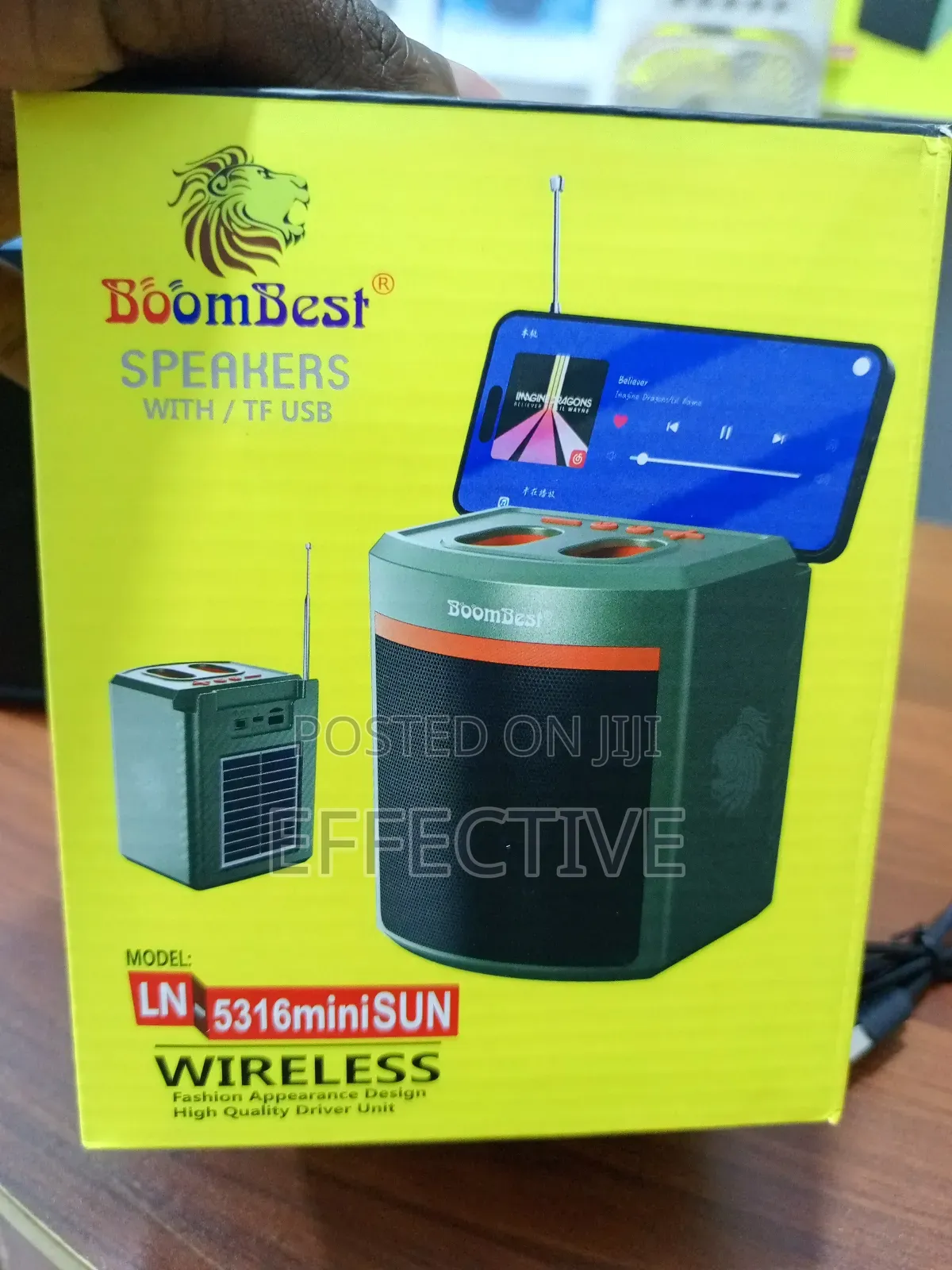 Boombest Ln-5316mini Portable Wireless Speaker.
