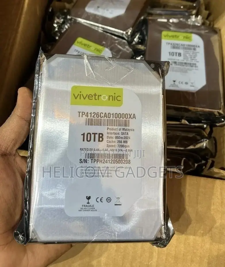 10tb Seagate Harddrive 3.5 for Desktop