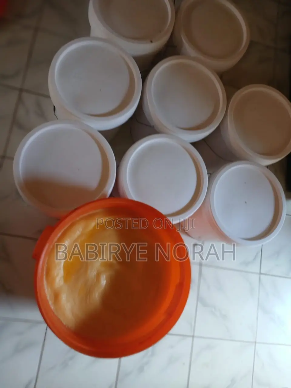 Organic Home Made Shea Butter and Black Castor Oil