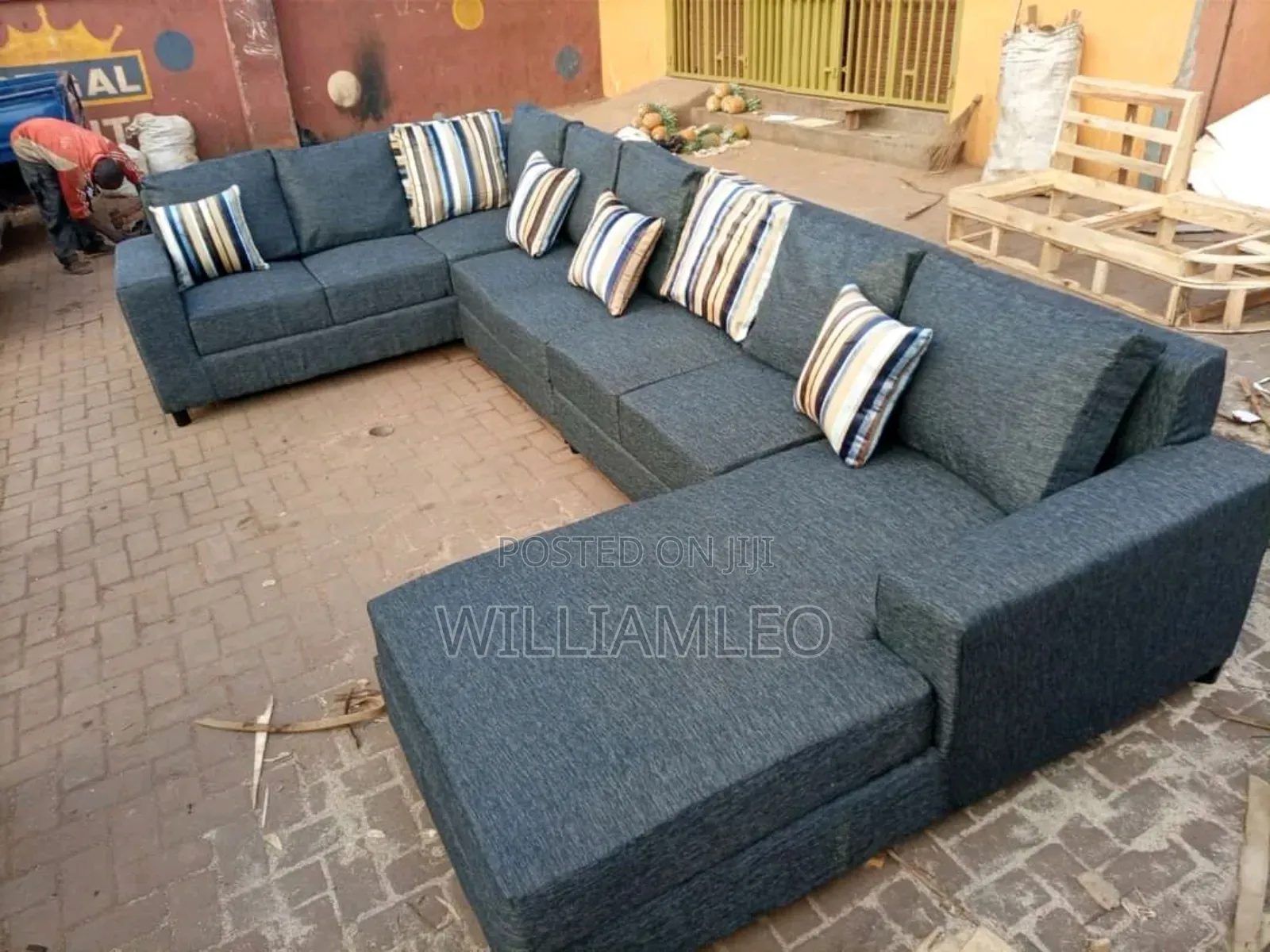 10 Seater I Shape Sofa Set