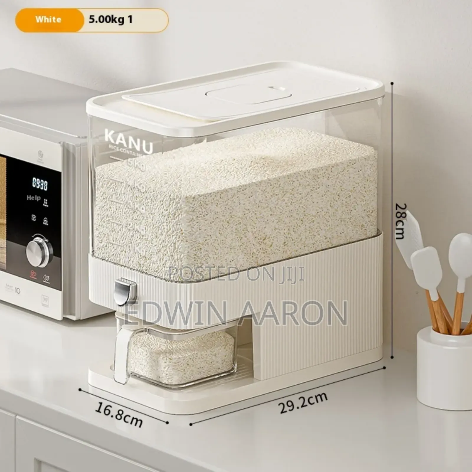 5kgs Rice Storage and Dispenser Box