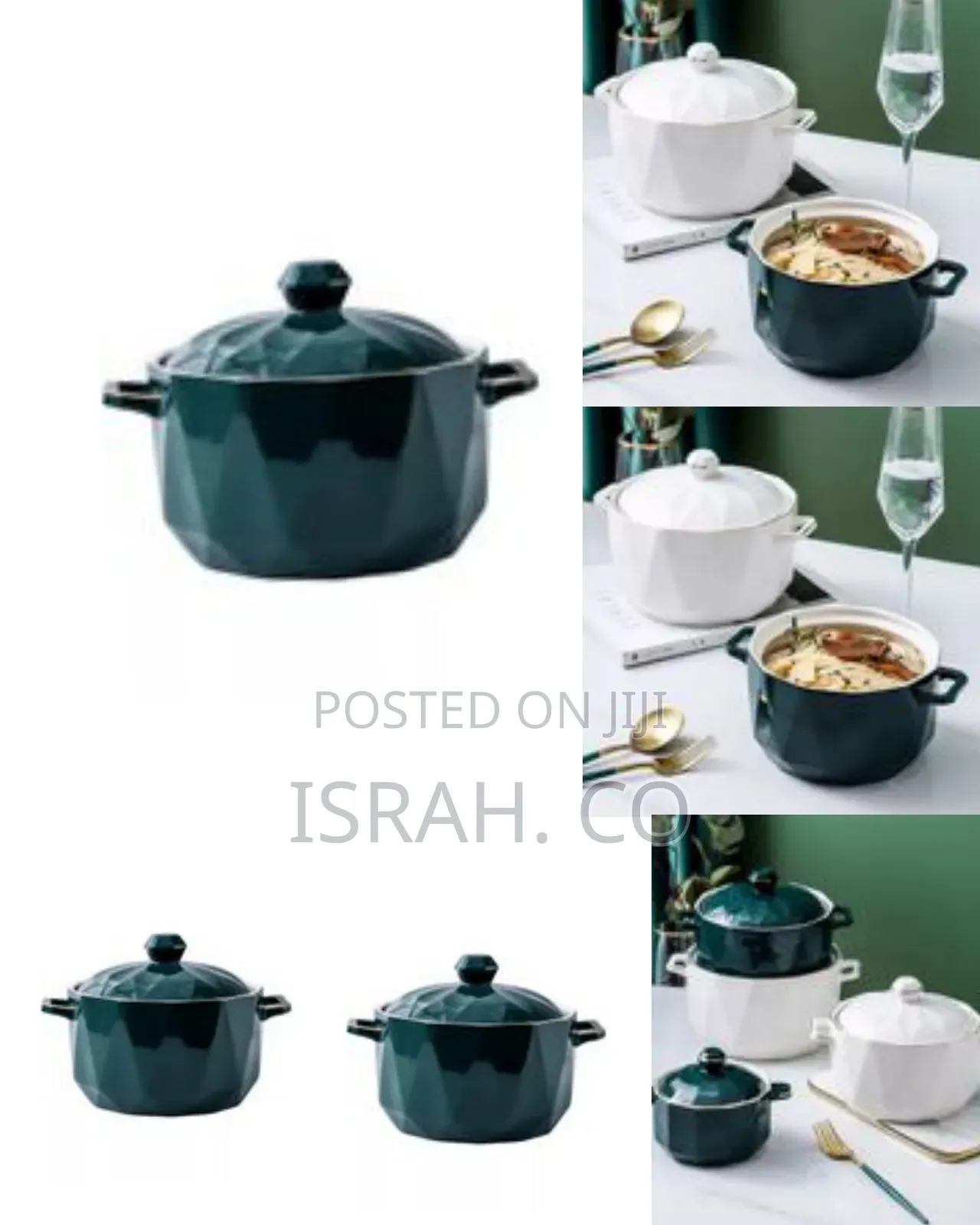 3 Piece Food Soup Serving Dishes Bowls