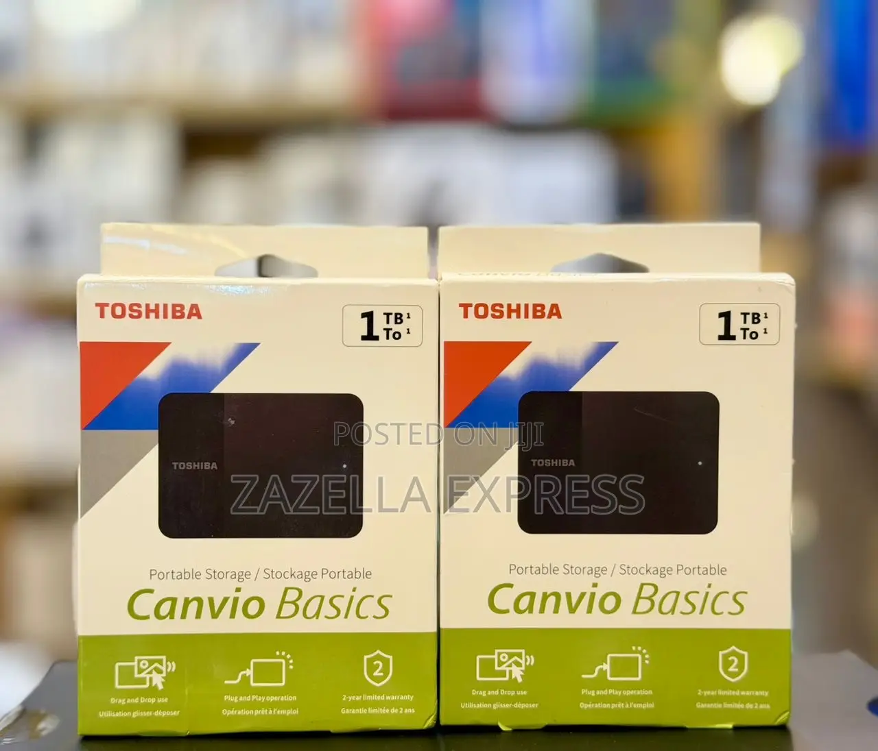 Toshiba 1tb Portable External Hard Drive Usb 3.0 HDD