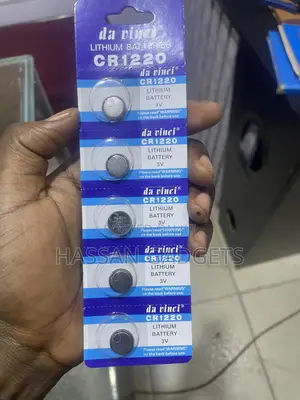 Cr1220 3v Lithium Coin Cell Battery