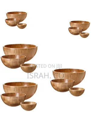 Bamboo 3 Piece Bamboo Salad Serving