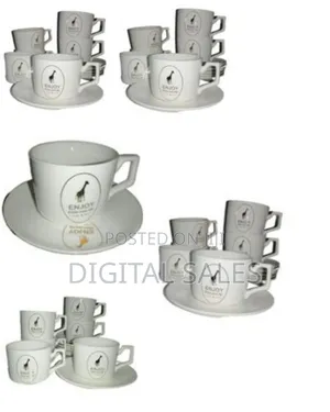 Restaurants and Office 6 Piece Tea Coffee Cups
