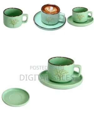 Set of 6 Restaurants and Office Tree Ceramic 350ml Cappuccino