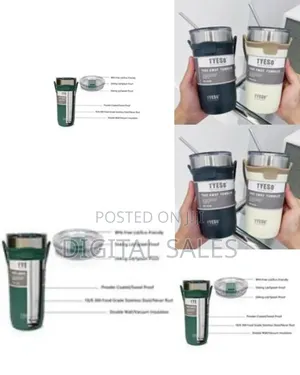 Stainless Steel Travel Tumbler Insulated Coffee Mug With