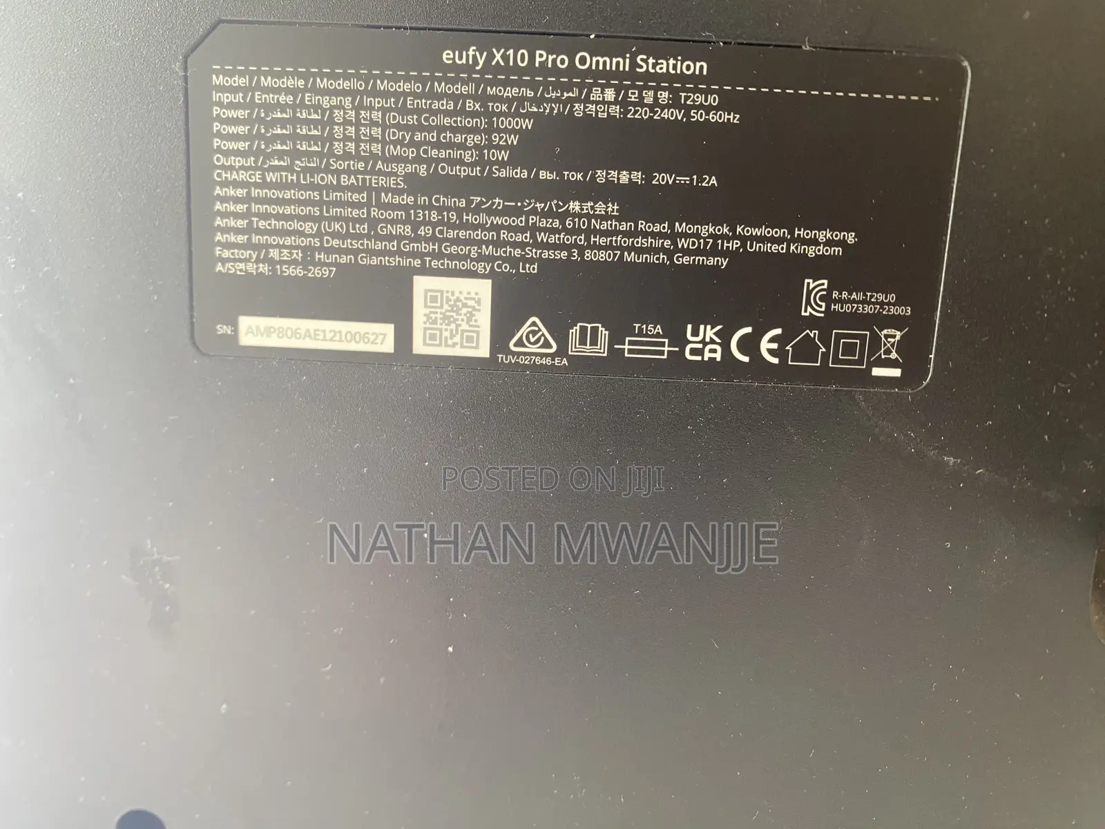 Eufy X10 Pro Omni