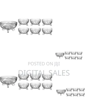 7 Piece Fruit Salad Dishes/Bowls Set