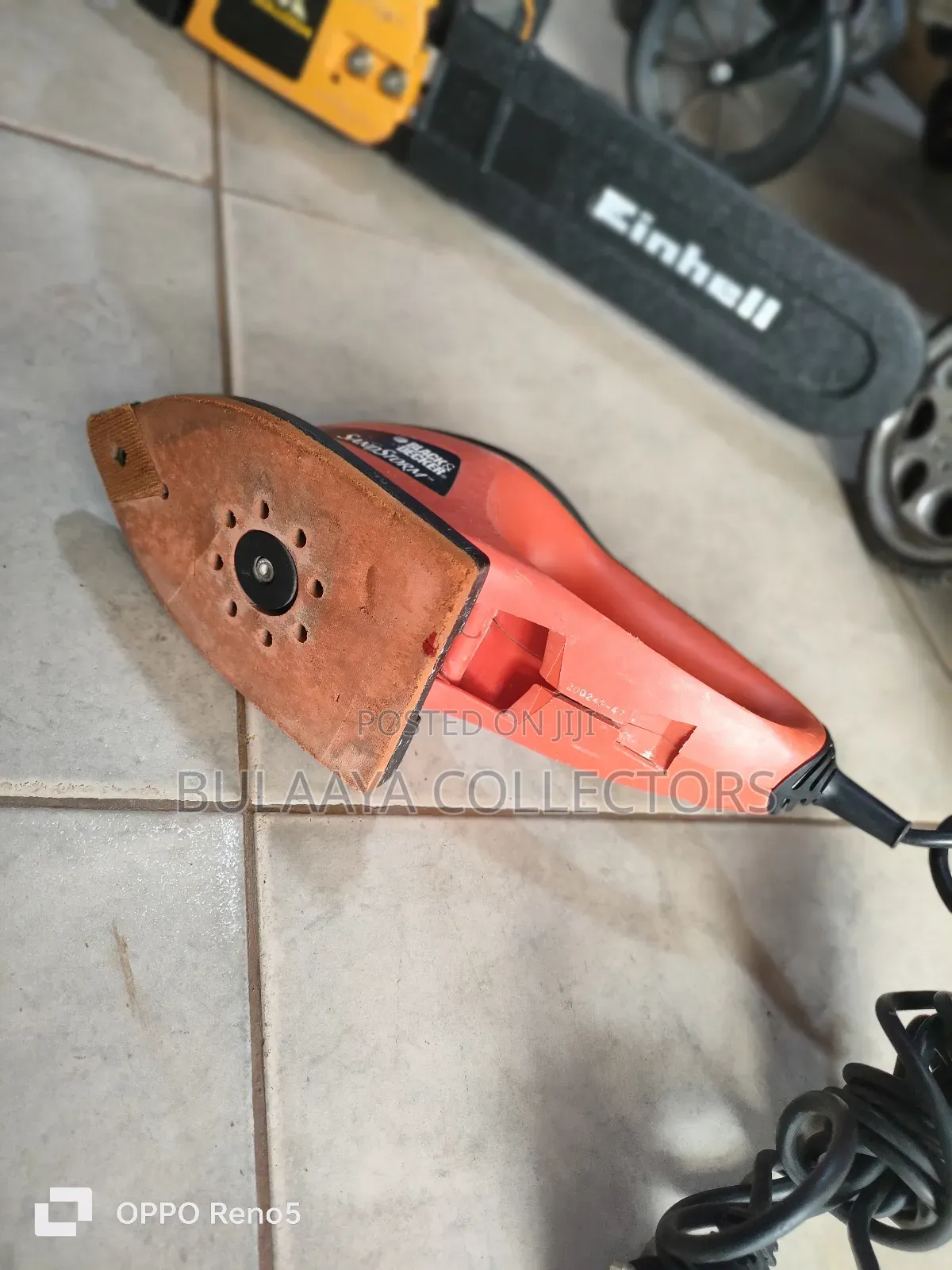 Uk Used Black Decker Sandstorm Detail Sander, Model Ka260gtk.