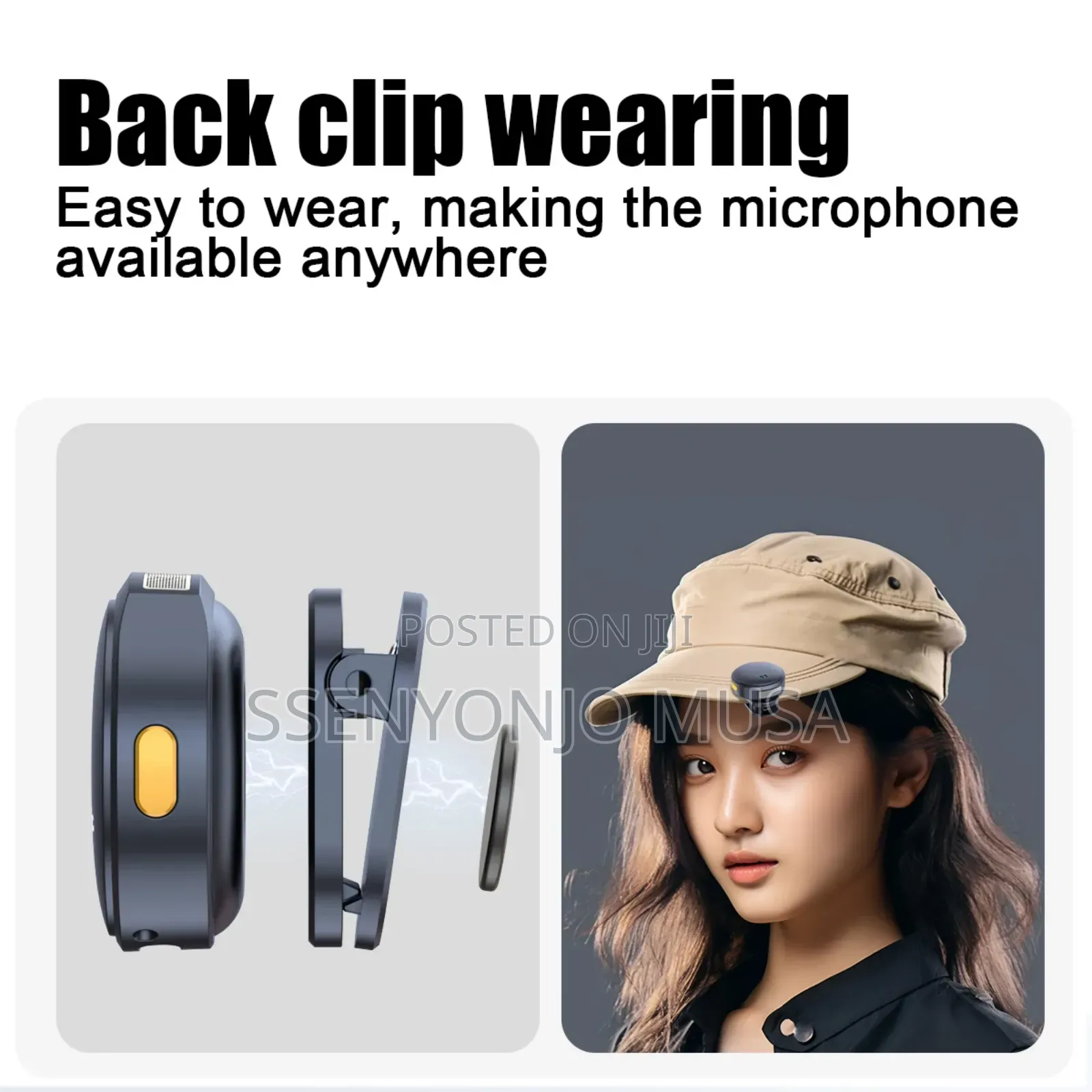 Q8 Baton 2.4g Wireless Microphone With Charging Case – Plug Play