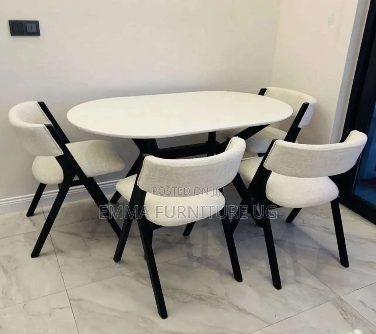 Modern Upholstery Dining 4 Seater