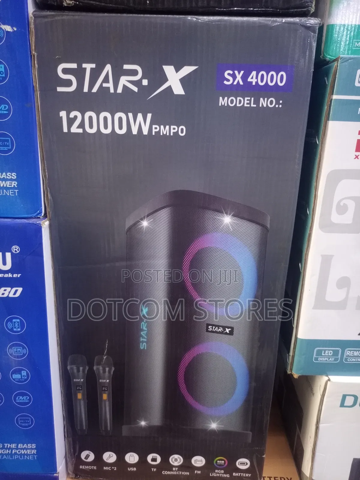 Star-X Sx 4000 Portable Bluetooth Party Speaker