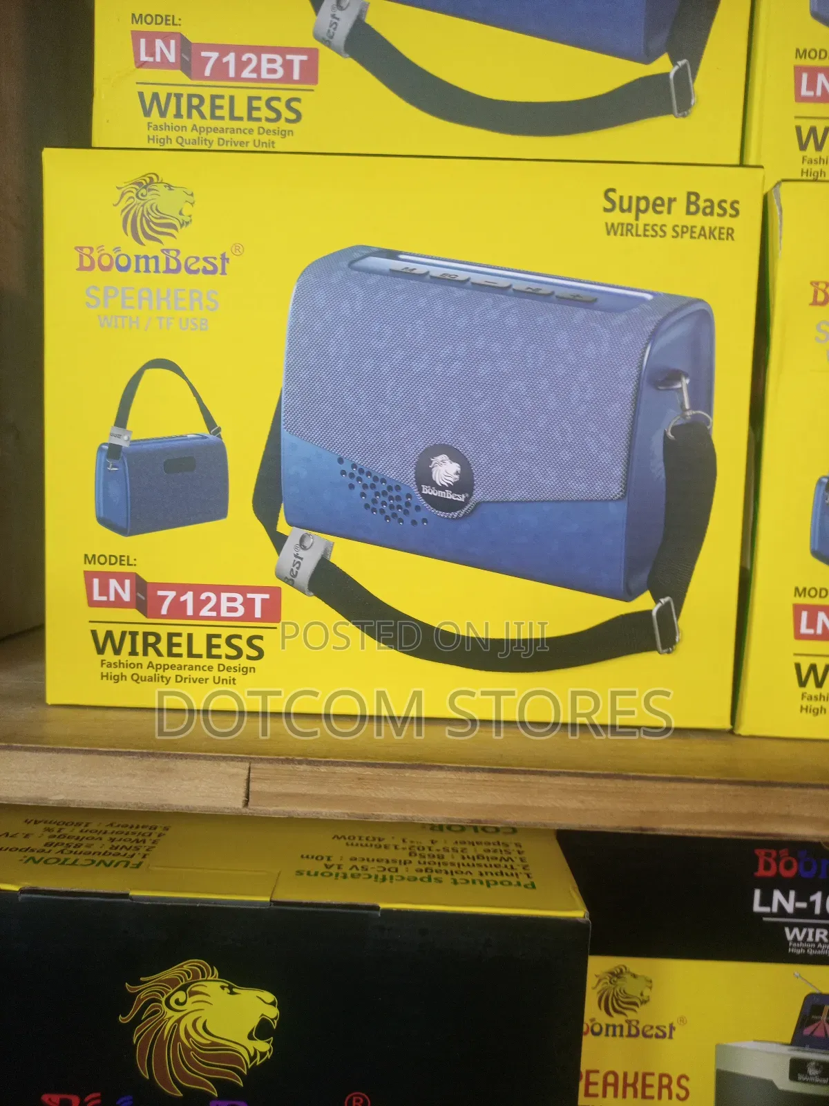 Boombest Ln-712bt Portable Wireless Speaker