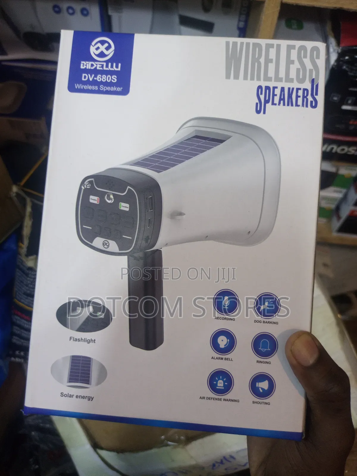 Bidellu Dv-680s Handheld Megaphone and Wireless Speaker.