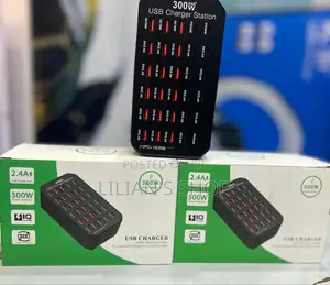 300w Desktop Usb Charger Station