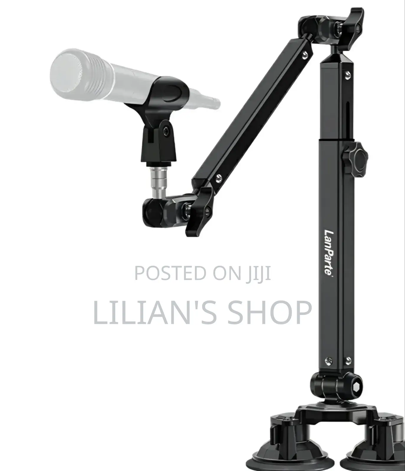 Lanparte Heavy-duty, Adjustable Microphone Boom Arm Stand