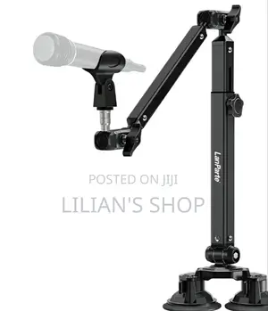 Lanparte Heavy-duty, Adjustable Microphone Boom Arm Stand