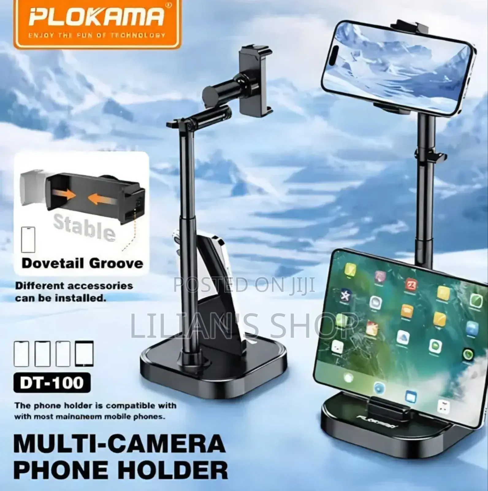 Plokama Dt-100 Desktop Phone Holder
