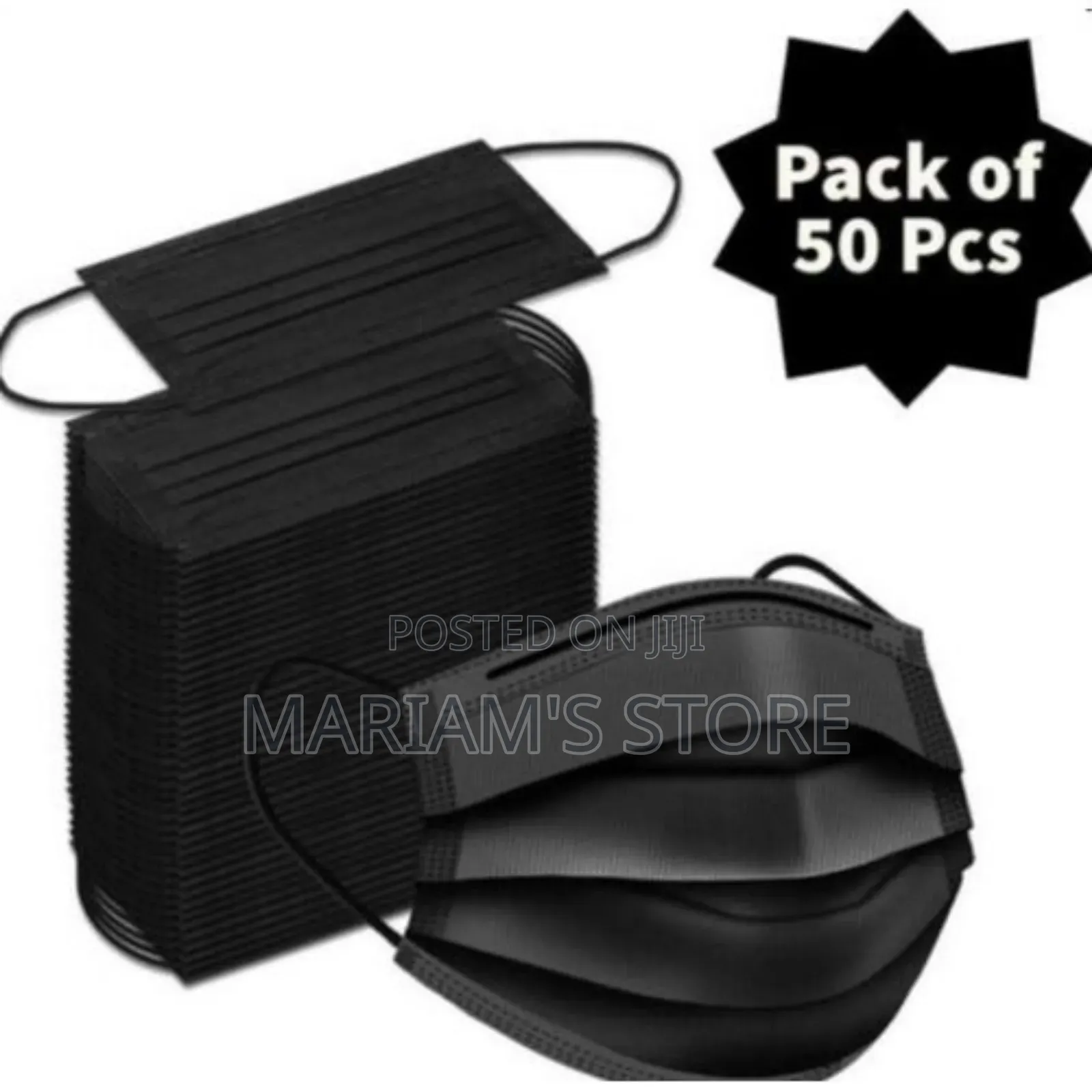 50 Pack Of Dust Proof Face Mask