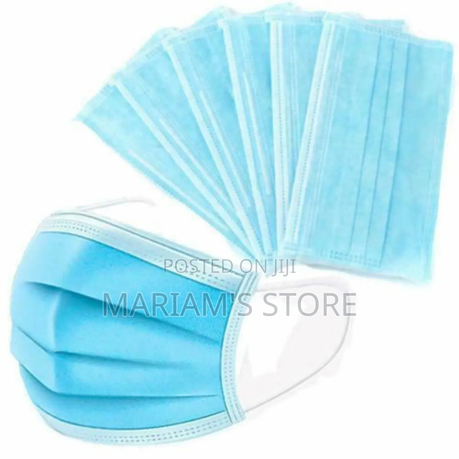 Mask 100pcs Face Mouth Masks - Blue