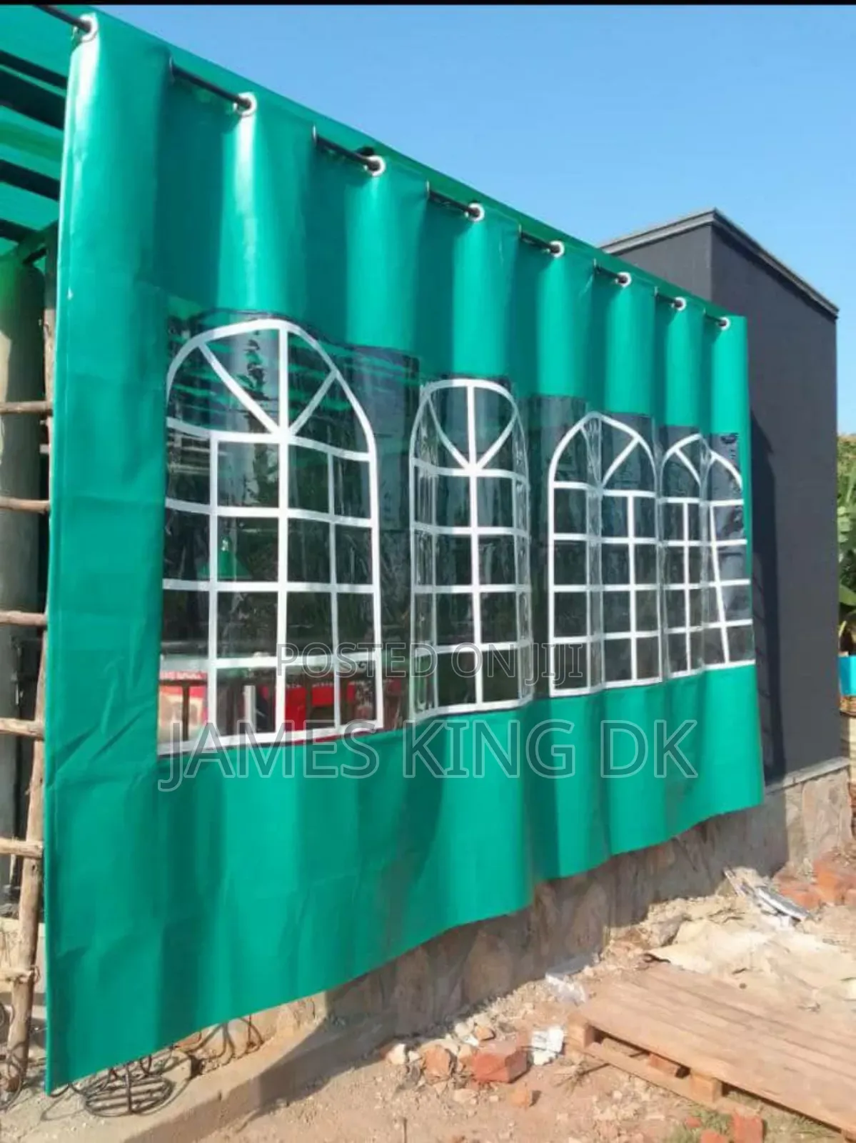 Executive Tent Wall Curtains