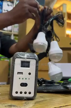 Solar Kit With Three Bulbs 3w