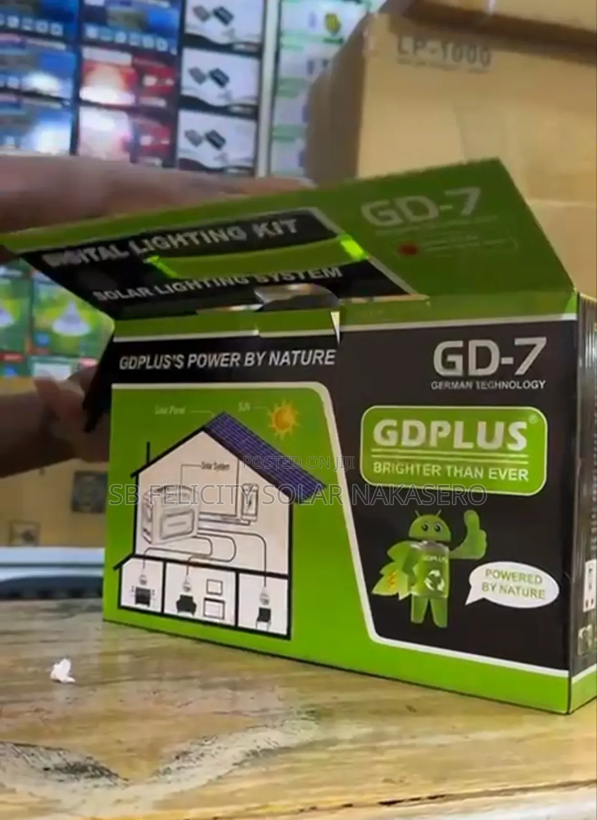 Solar Kit With Three Bulbs 3w