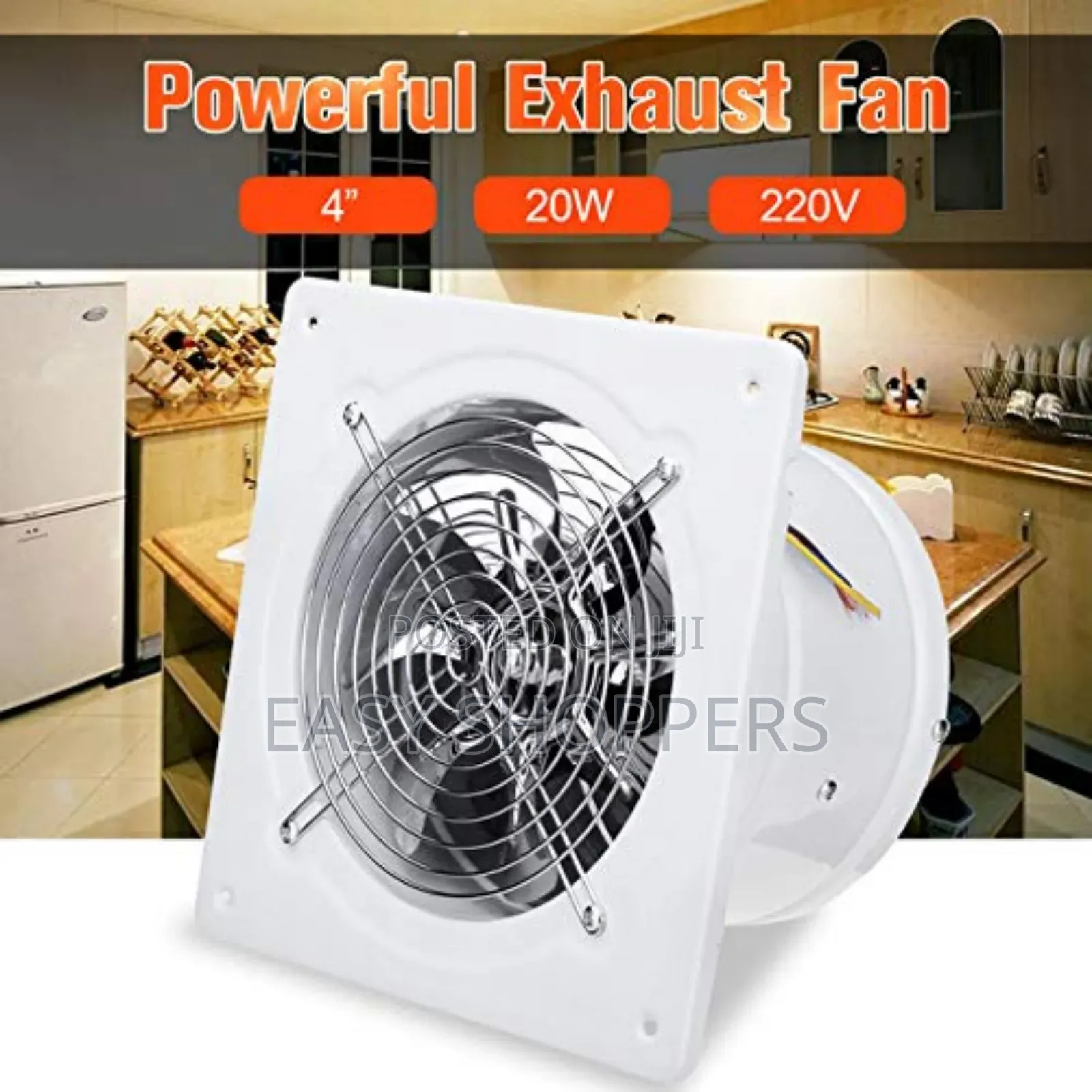High Speed Ventilator Extractor Exhaust Fans for Toilet Kitchen