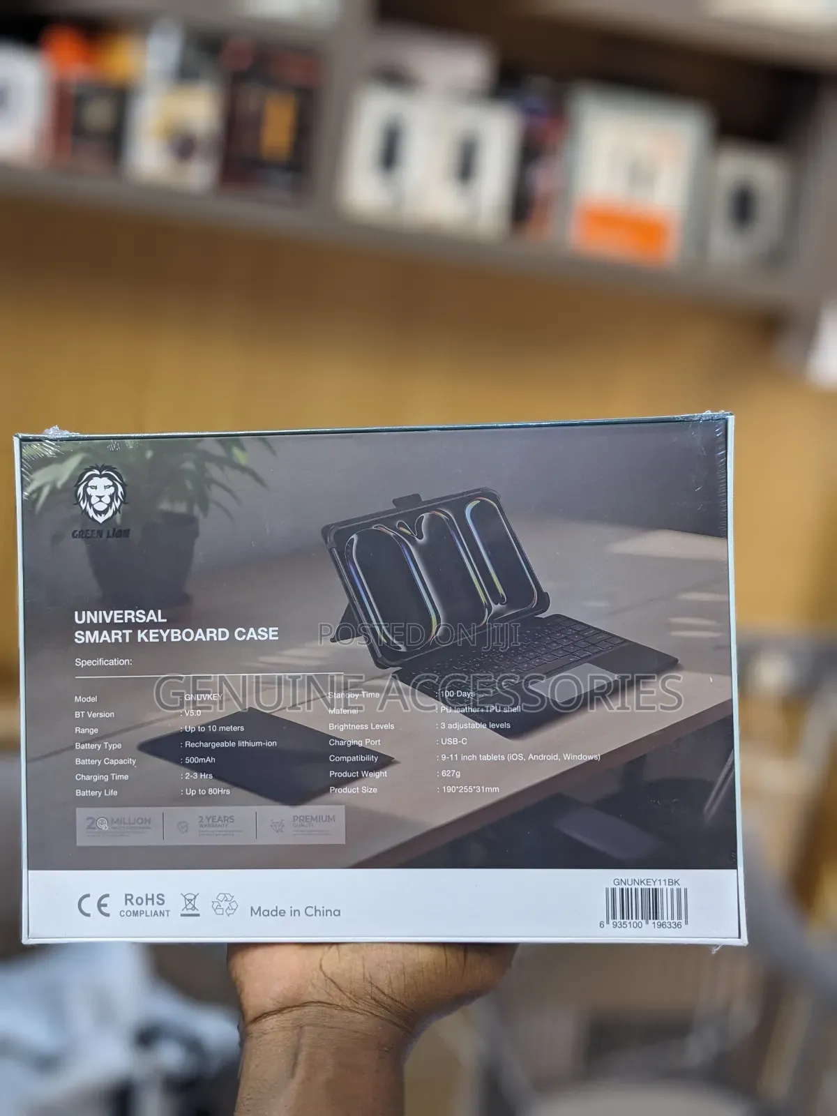 Greenlion Universal Smart Keyboard Case Compatible With 9-11 Inches