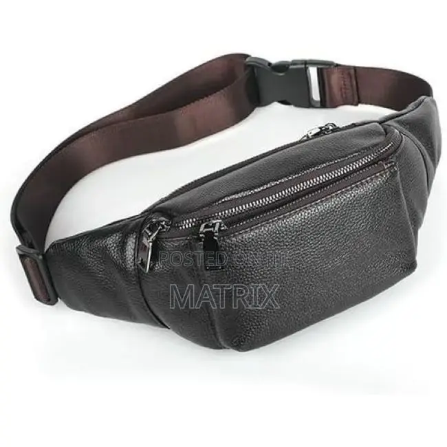 Leather Waist and Cross Body Bag