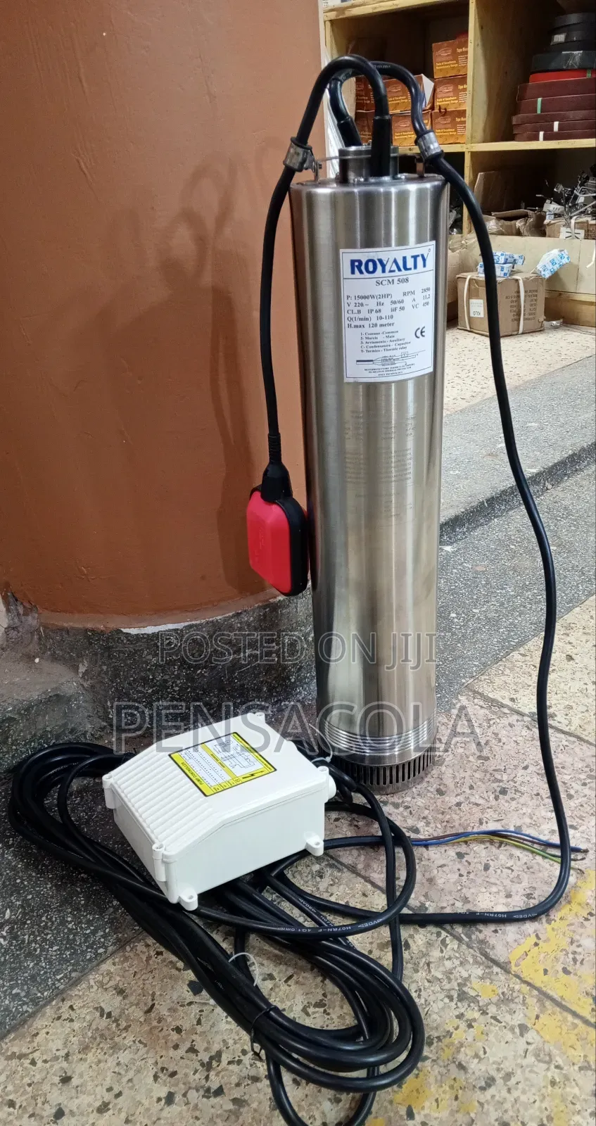 Submersible Water Pump 400feet / 120m Royalty Japan