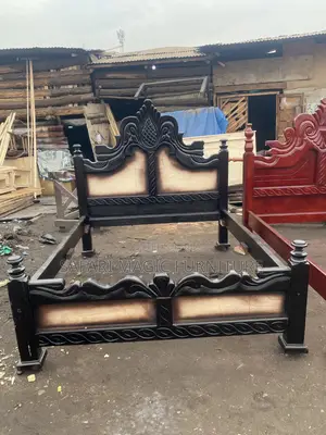 5x6 Executive Leather Bed (None Wrapped)-Workshop Price
