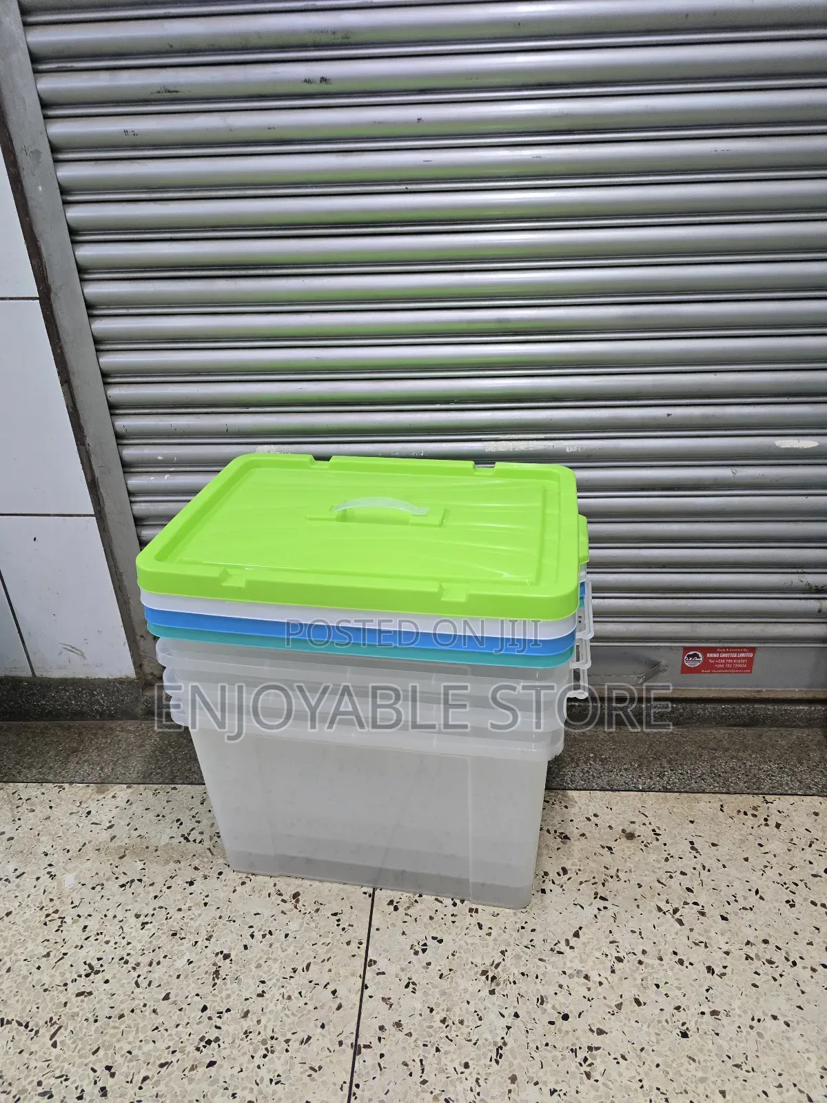 Multifunctional Plastic Storage Boxes 60liters