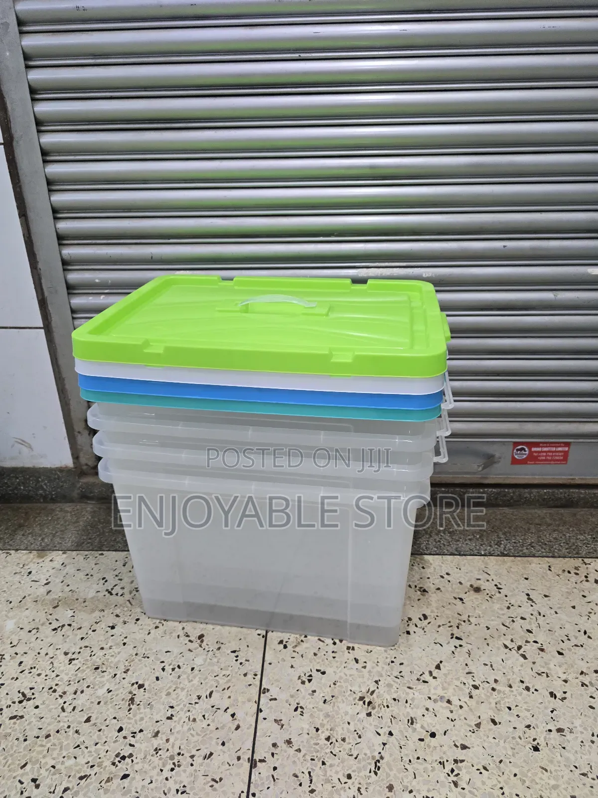 Multifunctional Plastic Storage Boxes 60liters
