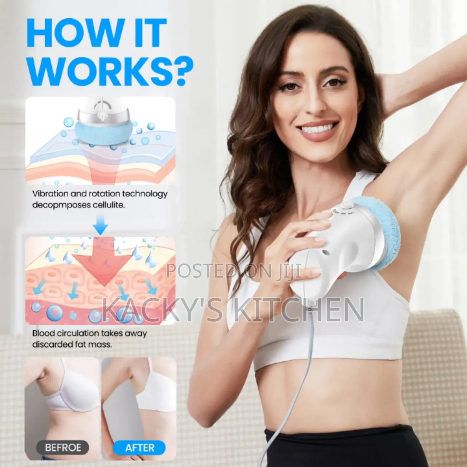 Electric Body Sculpting and Cellulite Massager