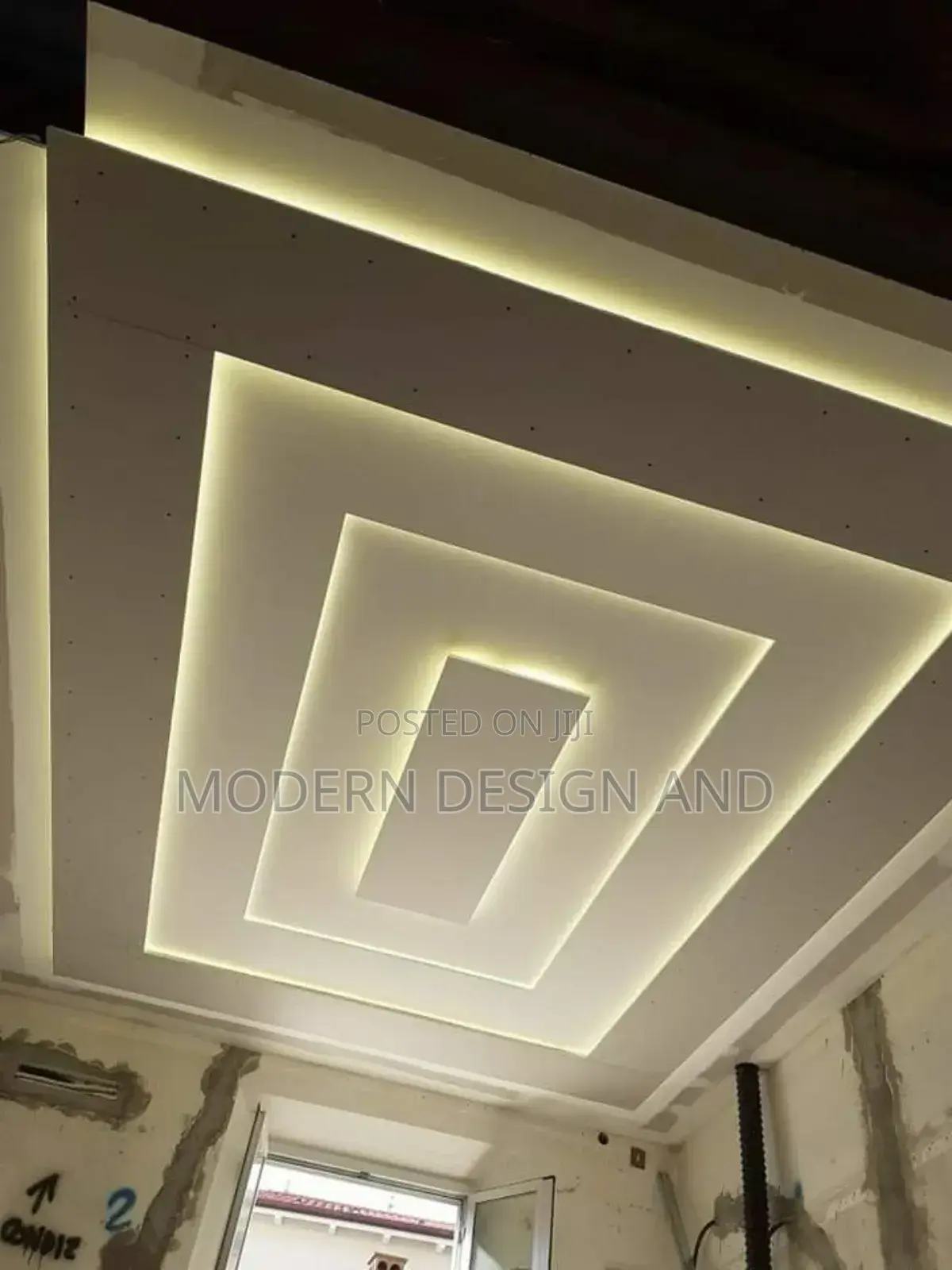 Gypsum Ceiling Designs Najjera House