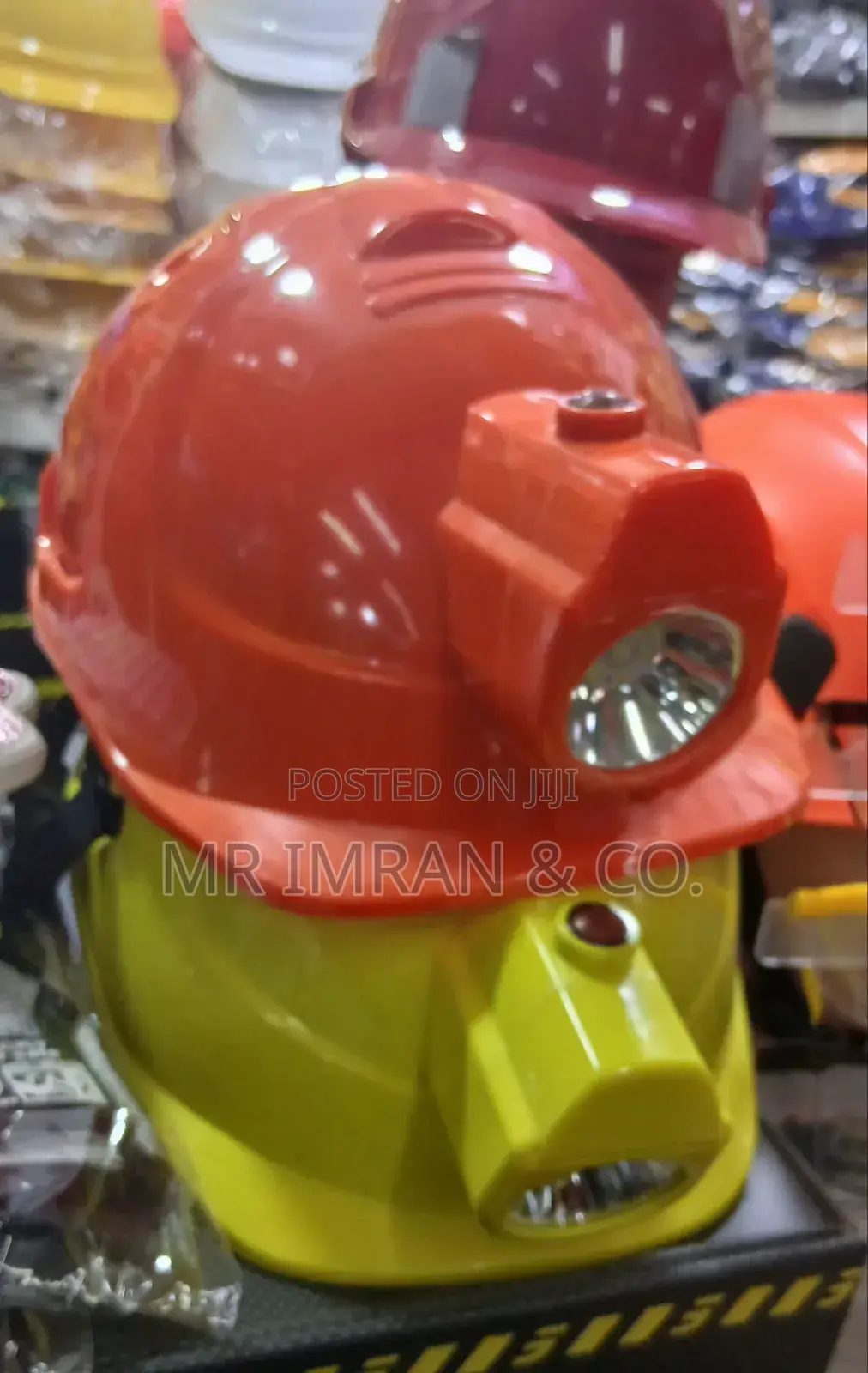 Led Mining Lamp Hard Helmet