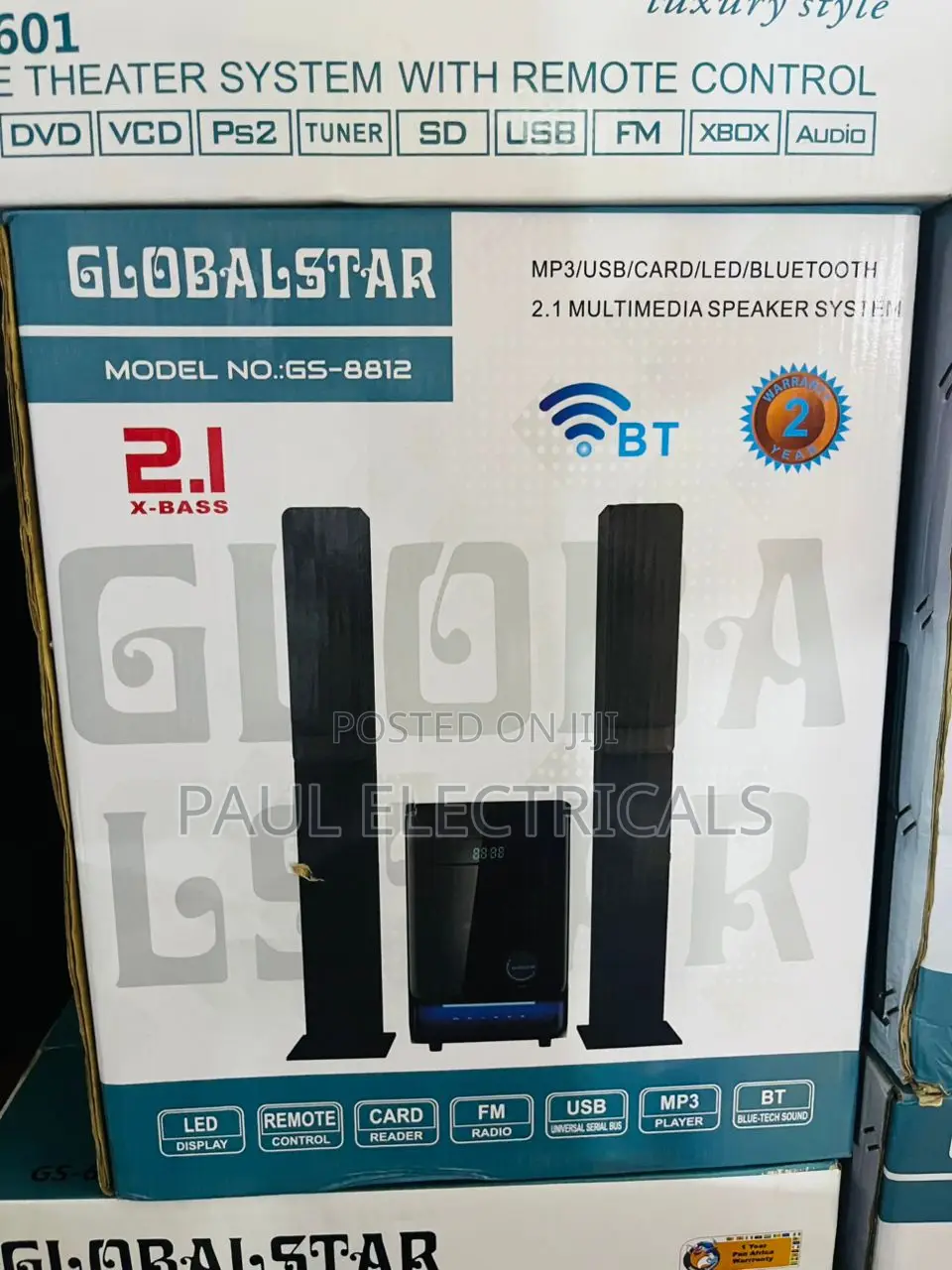 Global Star Multimedia Speaker System