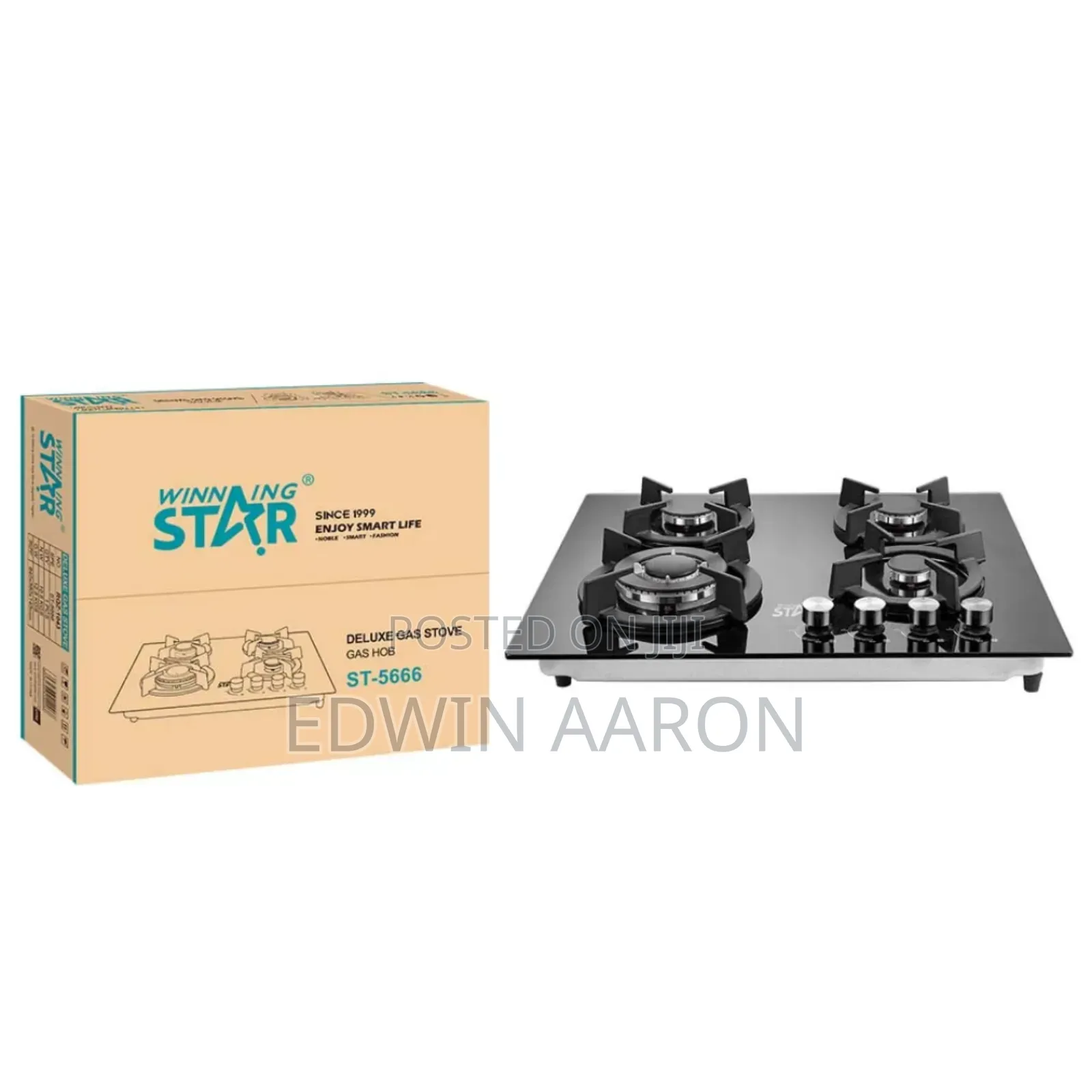 Winning Star Deluxe Gas Stove Hob 4 Burners